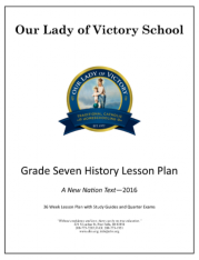 Lesson Plans – Grade 07 History